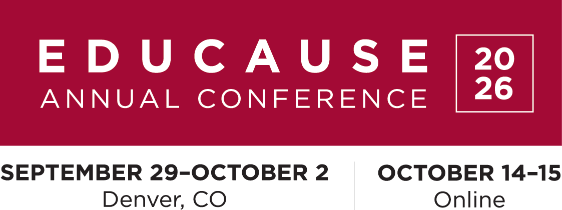 EDUCAUSE Annual Conference 2026, Denver, Colorado, September 29 to October 2