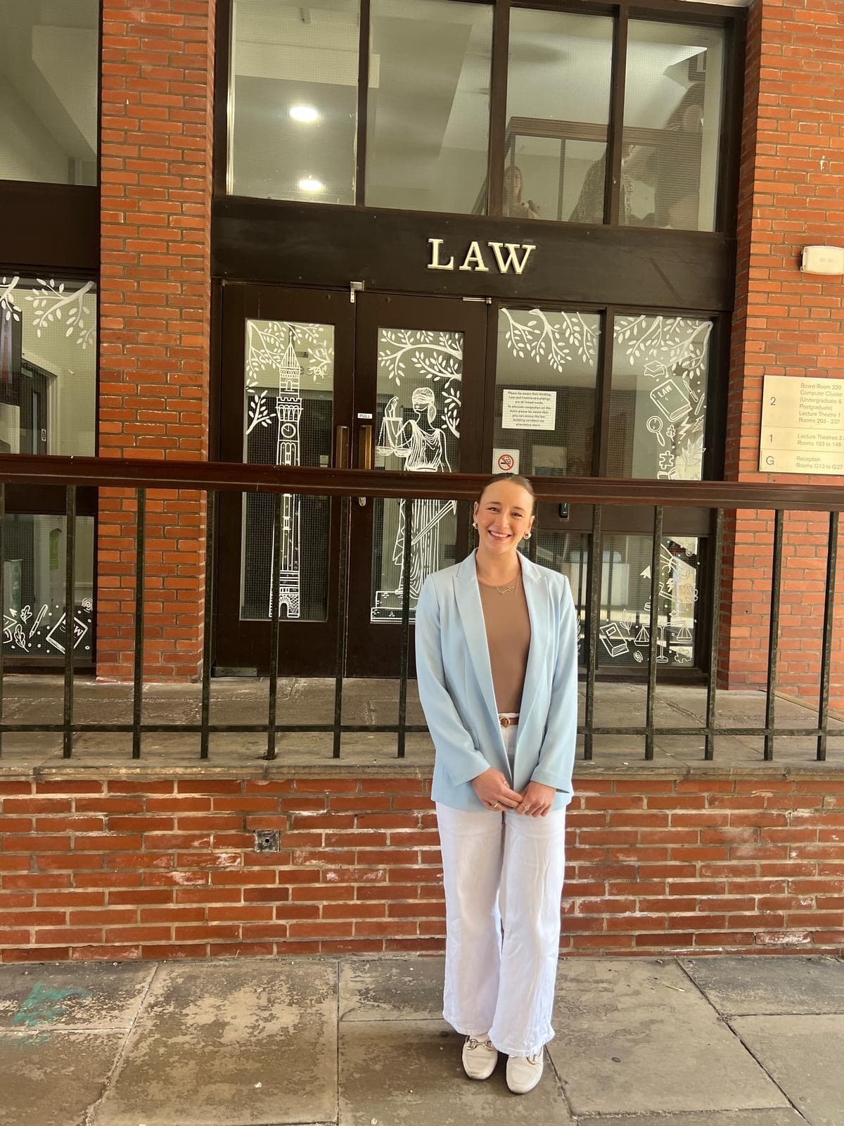 Jocelyn Ballantyne, First class LLB (Hons) Graduate, now a Legal Intern at Gherson LLP